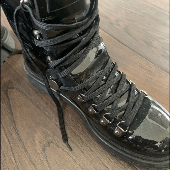 Moncler Berenice lace up boots womens - Picture 4 of 9